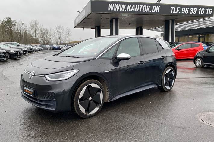 Sort VW ID.3 fra 2020