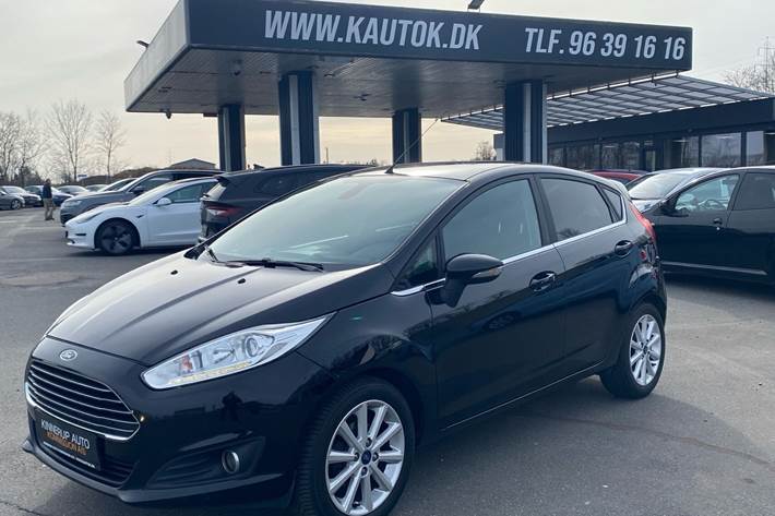 Sort Ford Fiesta fra 2017