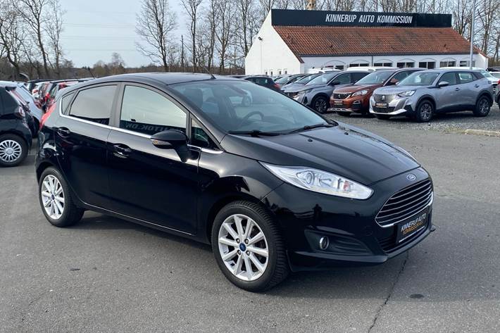 Sort Ford Fiesta fra 2017