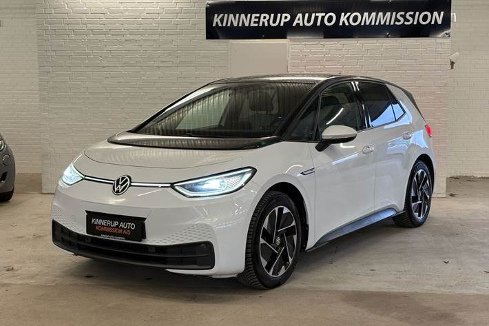 Hvid VW ID.3 fra 2020