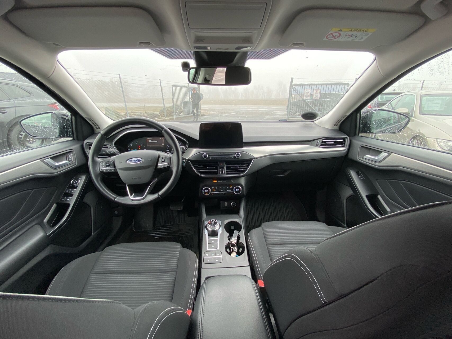 Sort Ford Focus fra 2018