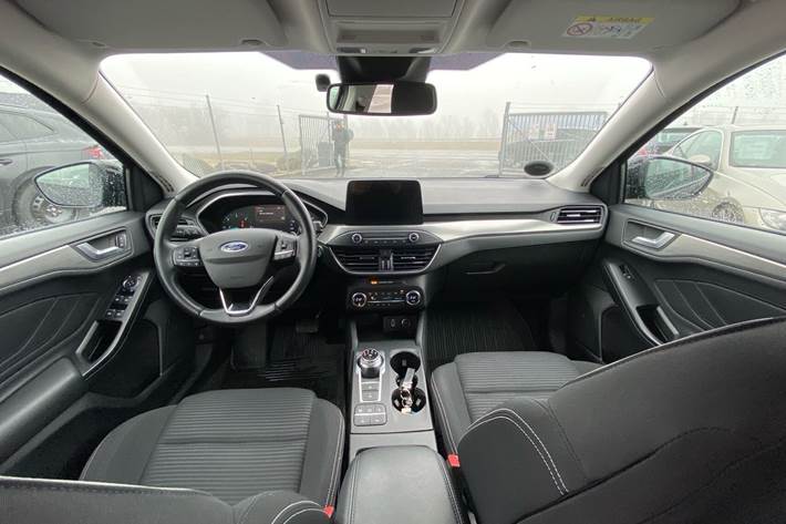 Sort Ford Focus fra 2018