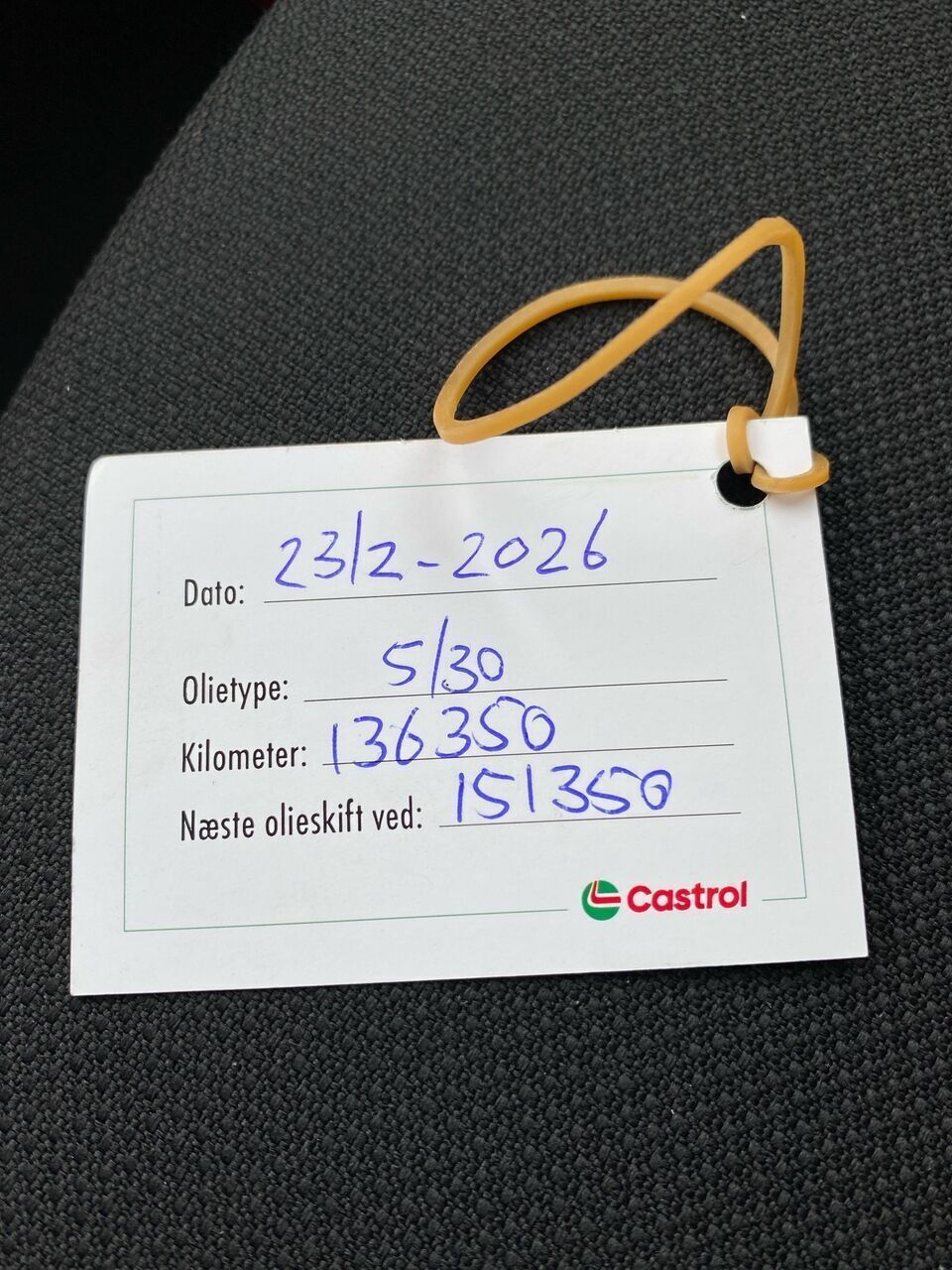 Rød Toyota Aygo fra 2017