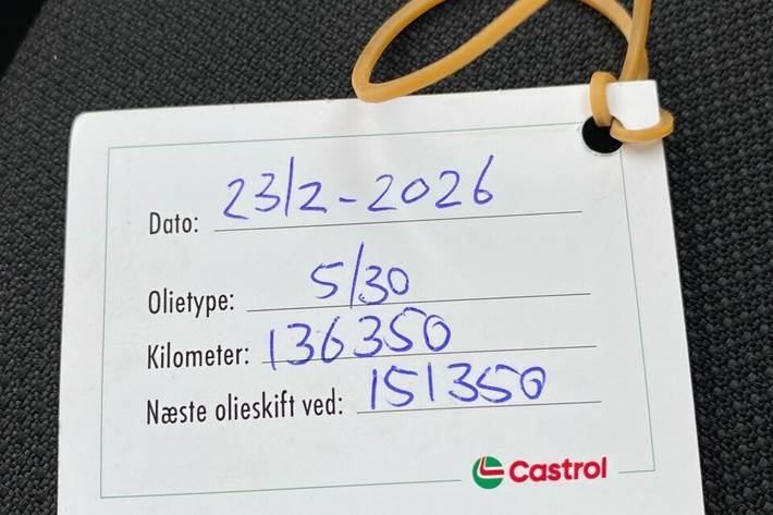 Rød Toyota Aygo fra 2017