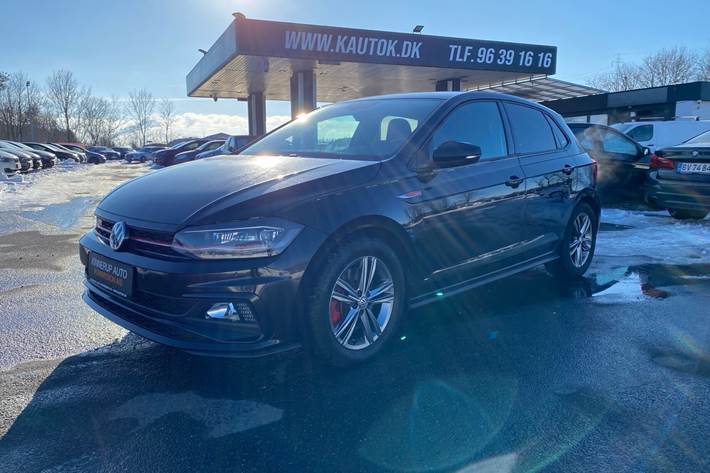 Sort VW Polo fra 2018