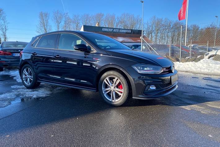 Sort VW Polo fra 2018