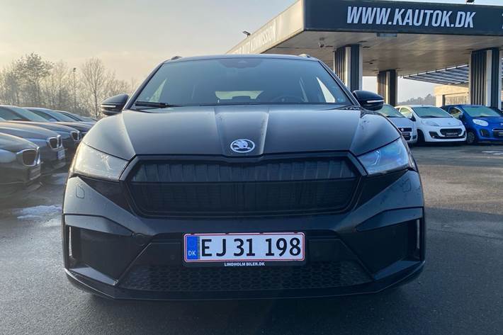 Sort Skoda Enyaq fra 2022