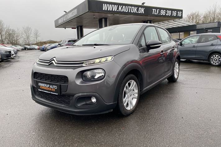 Grå Citroën C3 fra 2017