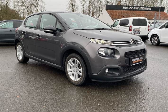 Grå Citroën C3 fra 2017