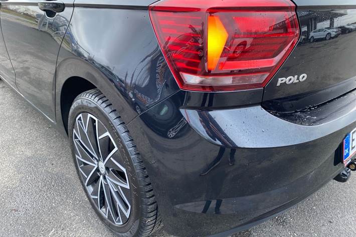 Sort VW Polo fra 2018