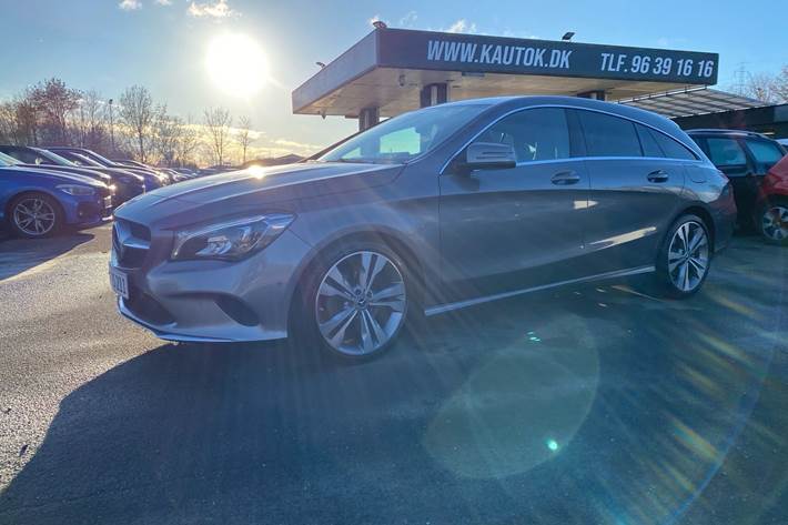 Grå Mercedes CLA200 d fra 2018