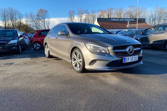Grå Mercedes CLA200 d fra 2018