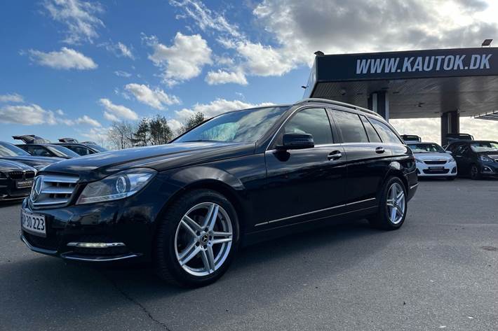 Sort Mercedes C200 d fra 2014
