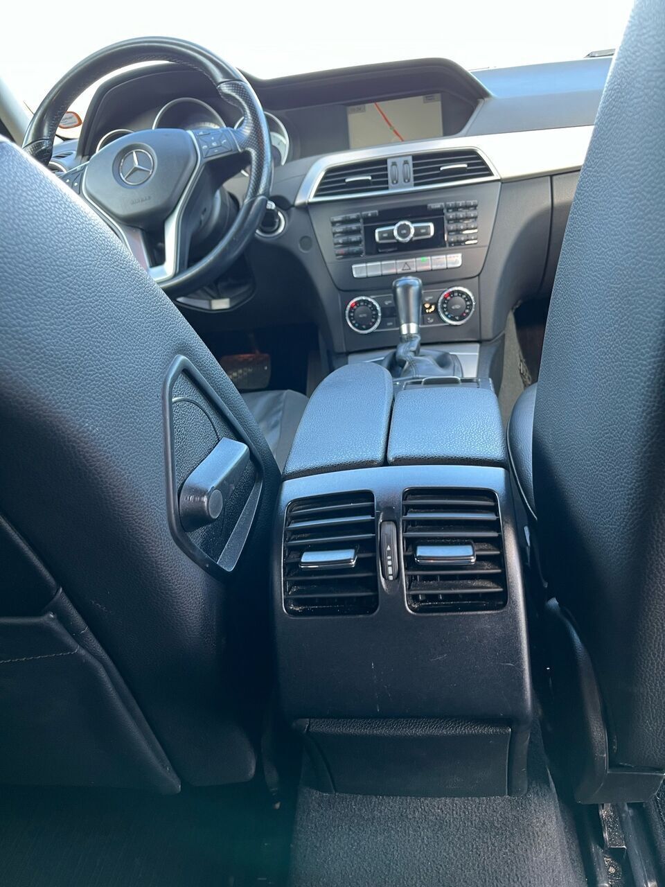 Sort Mercedes C200 d fra 2014