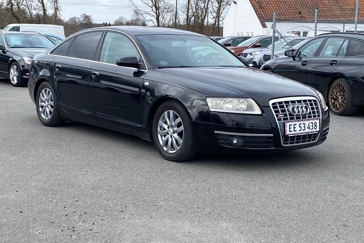 Sort Audi A6 fra 2005