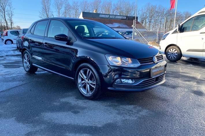 Sort VW Polo fra 2014