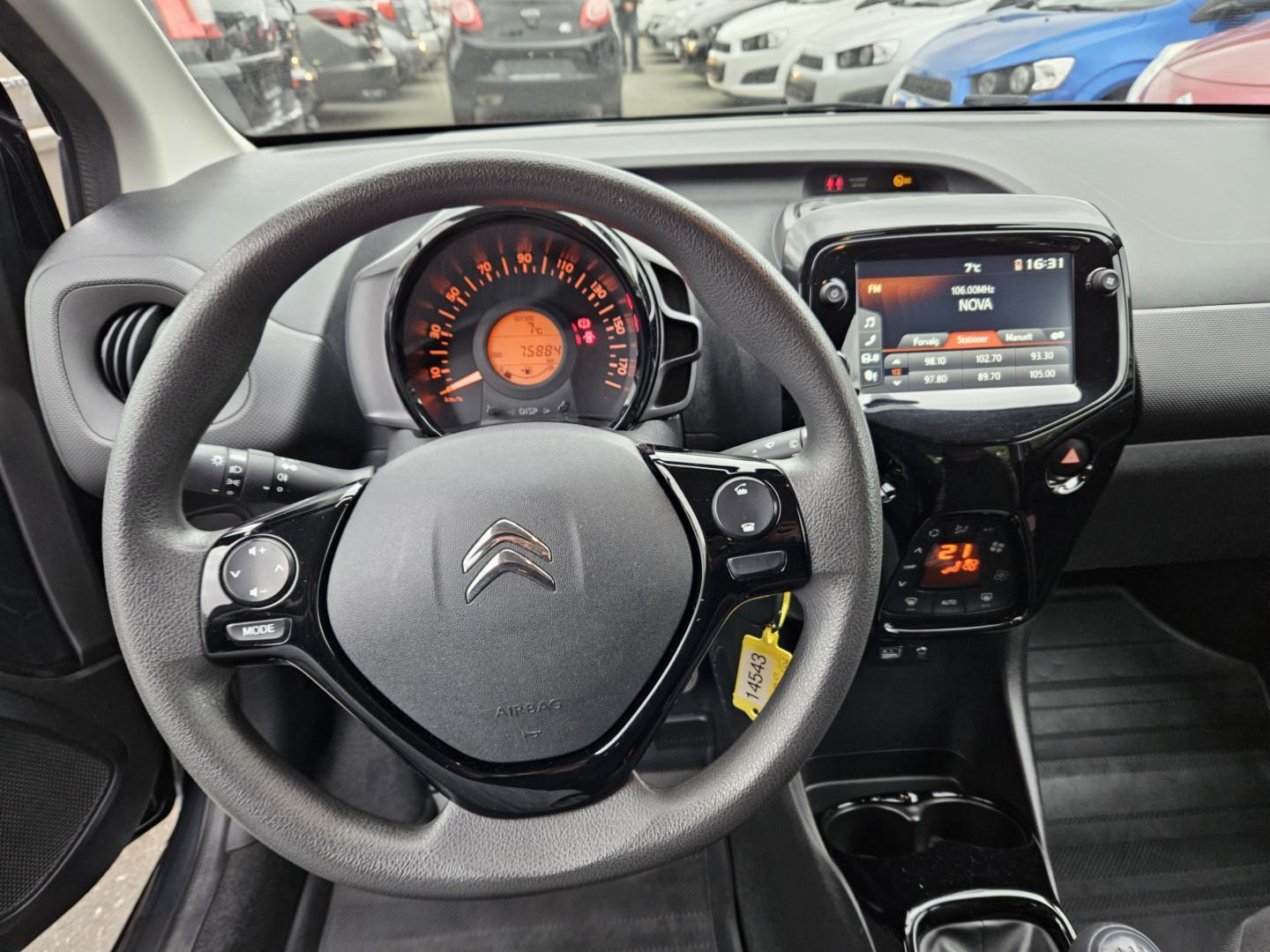 Sort Citroën C1 fra 2019