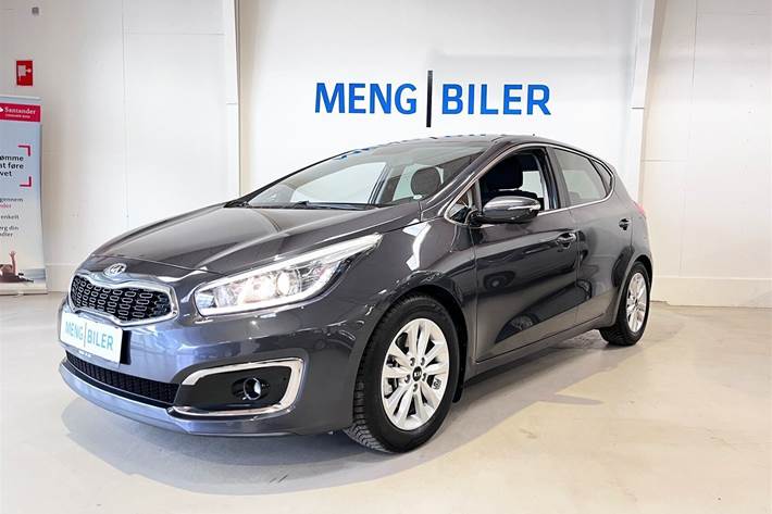 Grå Kia Ceed fra 2017