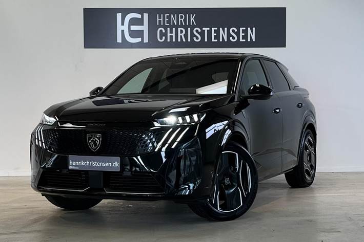 Sort Peugeot e-3008 fra 2024