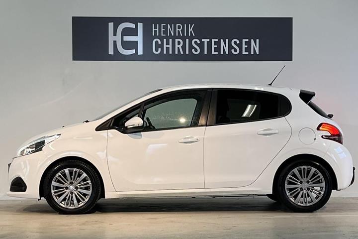 Hvid Peugeot 208 fra 2019