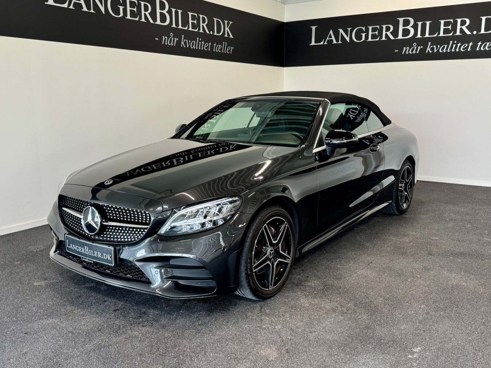 Mercedes C200 1,5 AMG Line Cabriolet aut.