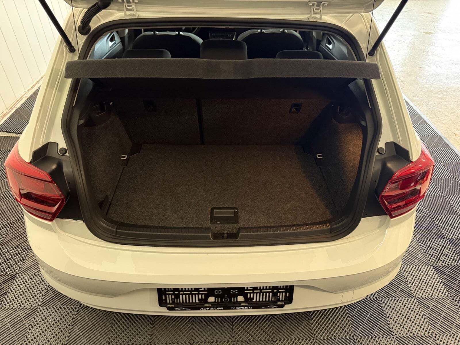 Hvid VW Polo fra 2019