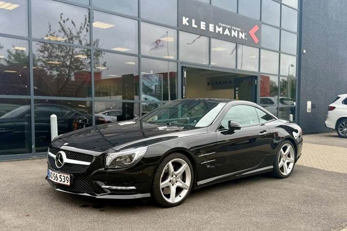 Sort Mercedes SL500 fra 2012