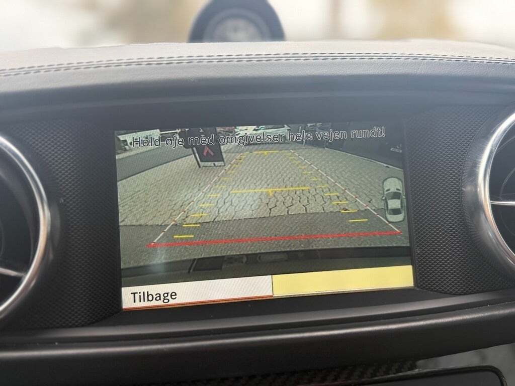 Sort Mercedes SL500 fra 2012