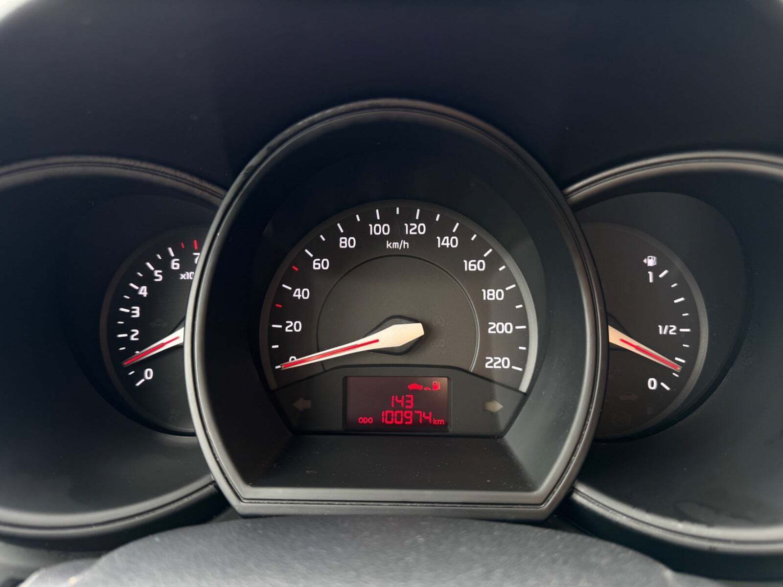 Sølv Kia Rio fra 2013