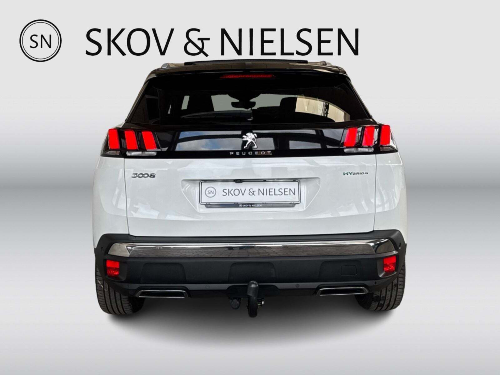 Hvid Peugeot 3008 fra 2020
