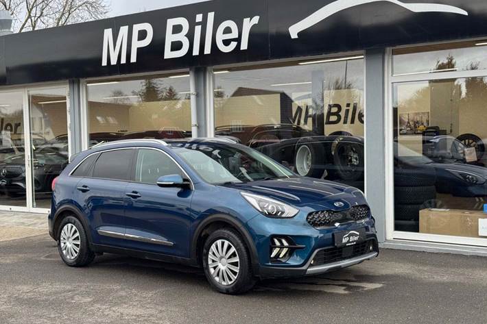 Blå Kia Niro fra 2020