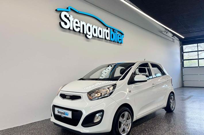 Hvid Kia Picanto fra 2013