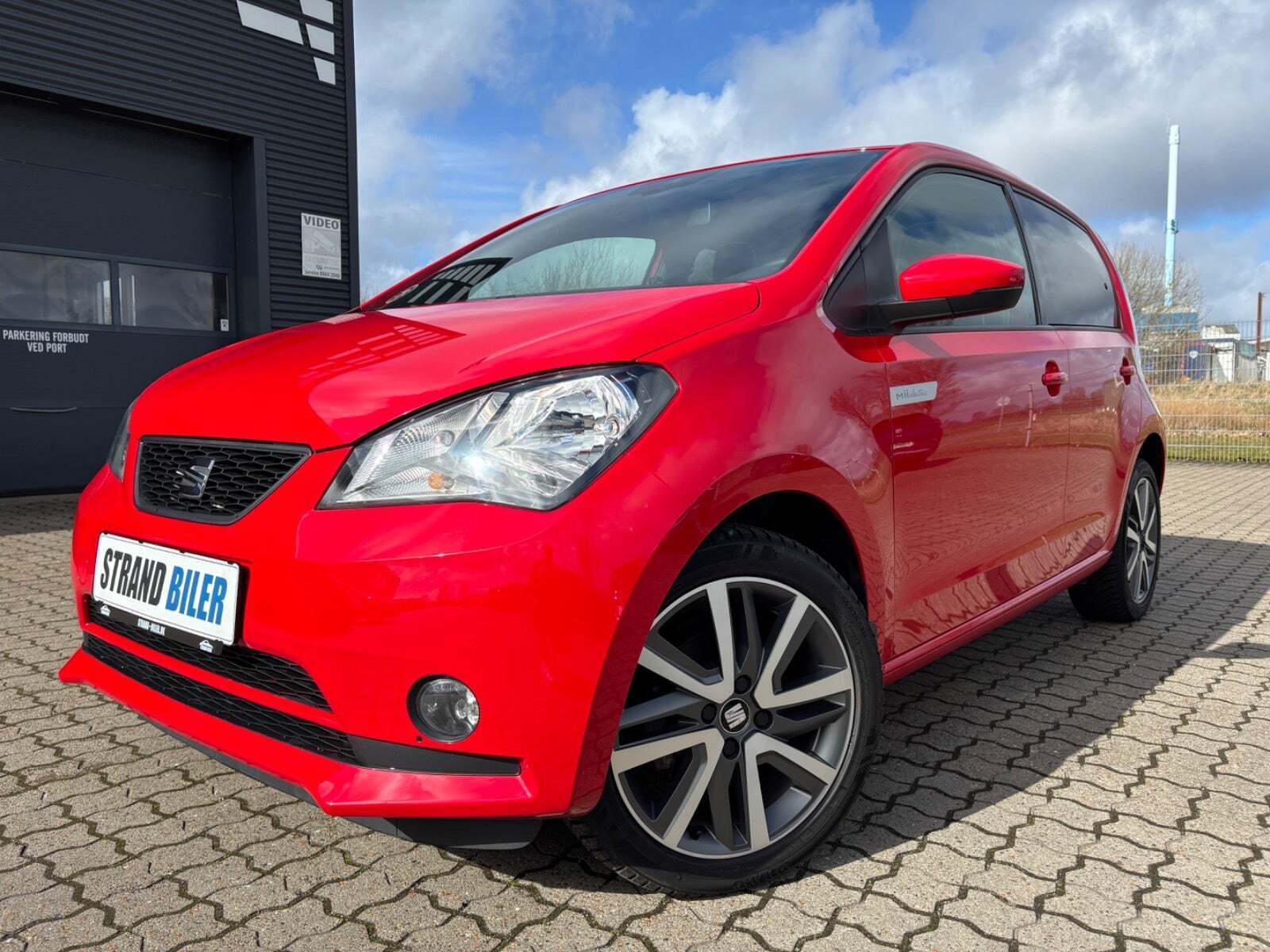 Rød Seat Mii fra 2020