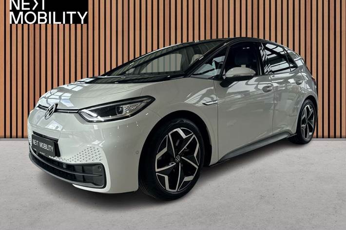 Hvid VW ID.3 fra 2022