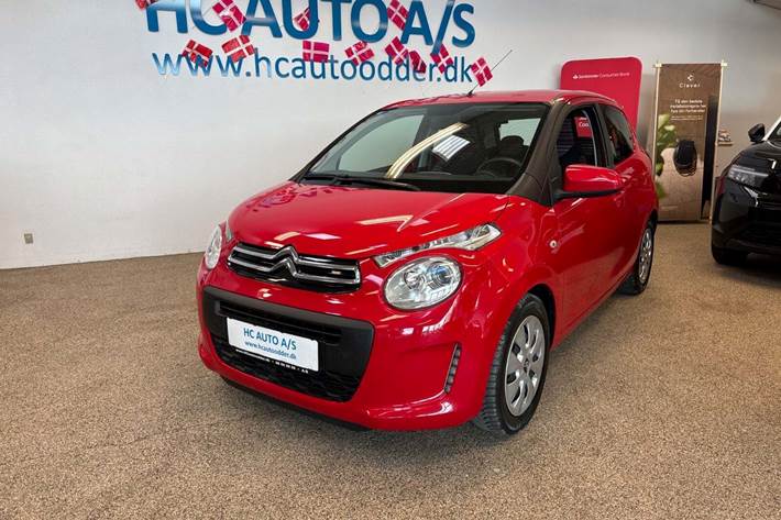Rød Citroën C1 fra 2017