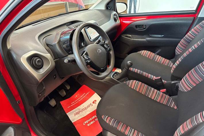 Rød Citroën C1 fra 2017