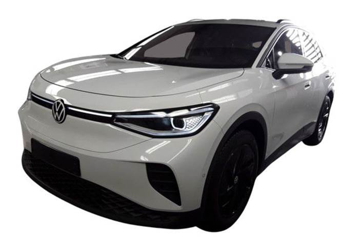 Hvid VW ID.4 fra 2025