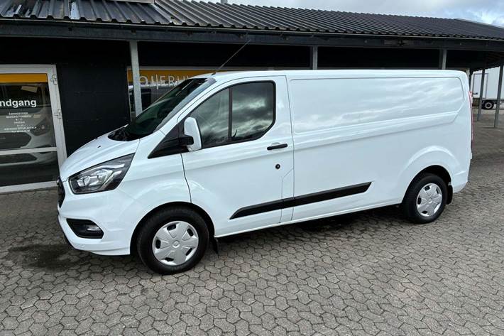 Hvid Ford Transit Custom 320 L2 fra 2019