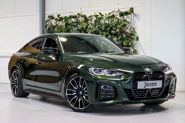 Grøn BMW i4 fra 2022