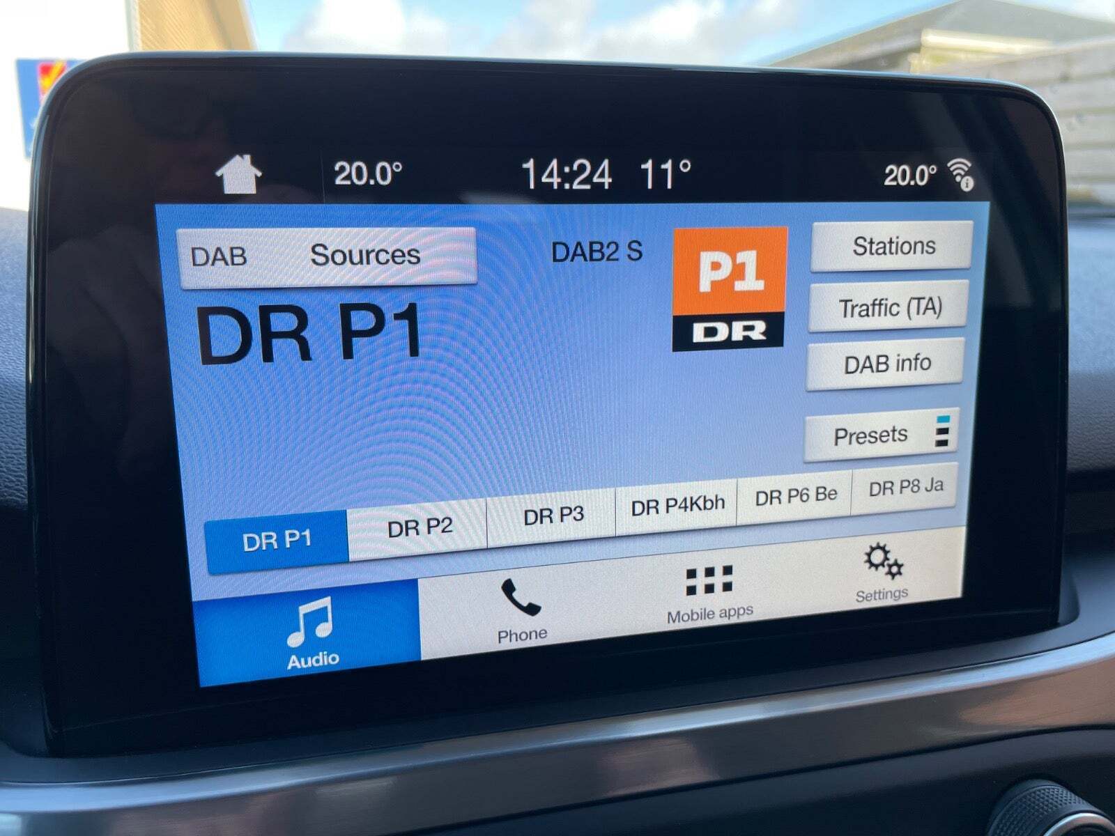 Grå Ford Focus fra 2019