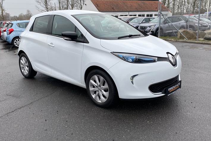 Hvid Renault Zoe fra 2016