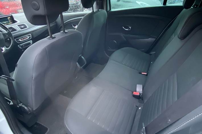 Hvid Renault Mégane fra 2015