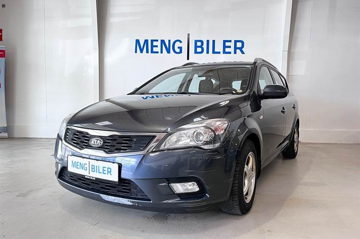 Grå Kia Ceed fra 2012