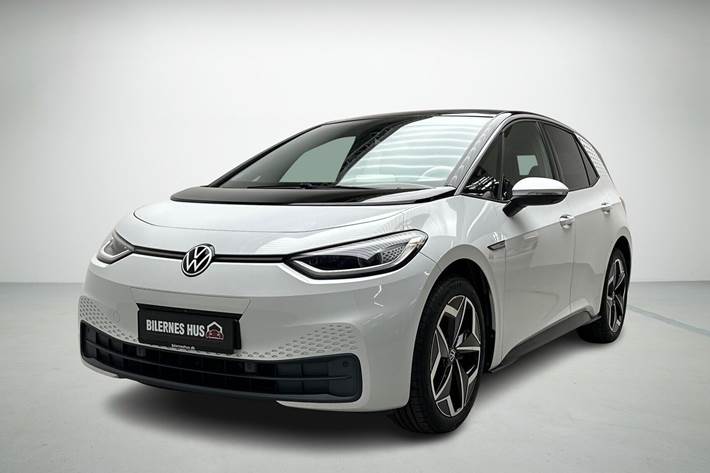 Hvid VW ID.3 fra 2021