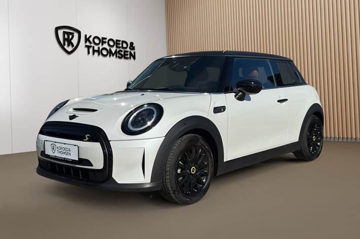 Hvid Mini Cooper fra 2023