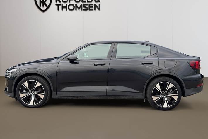 Sort Polestar 2 fra 2023