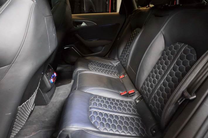 Sort Audi RS6 fra 2016