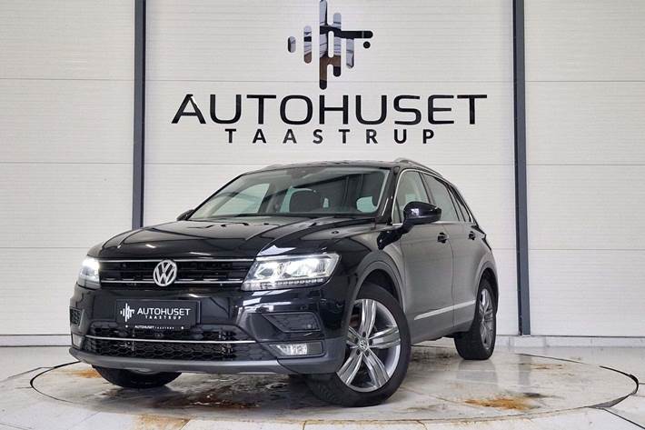 Sort VW Tiguan fra 2018