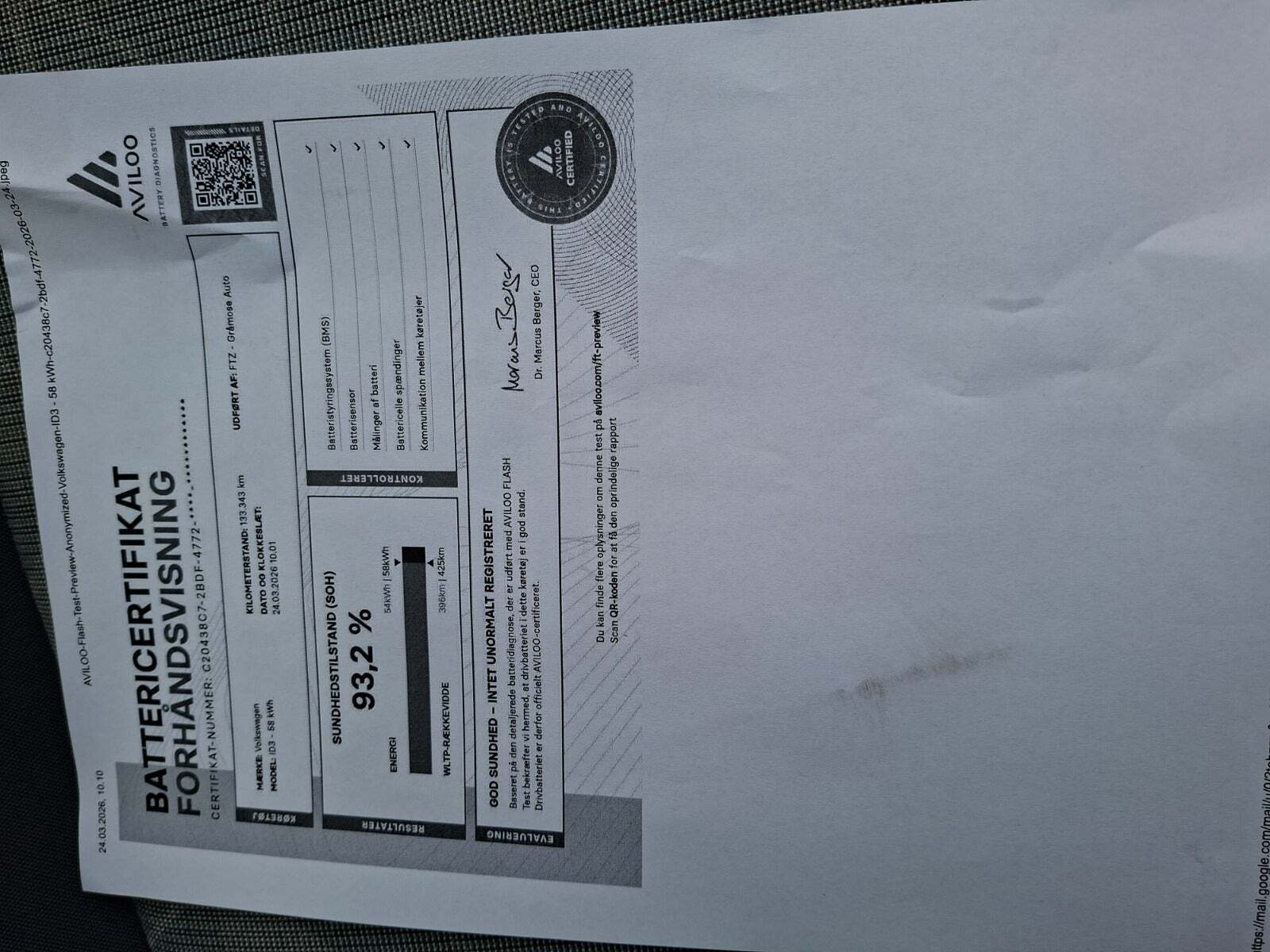 undefined VW ID.3 fra 2020