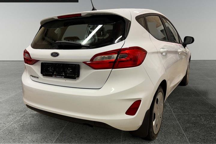 Hvid Ford Fiesta fra 2020